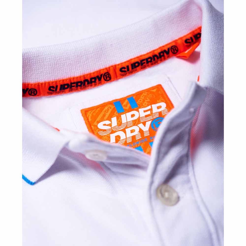 Superdry Team Sports Cali Short Sleeve Polo Shirt