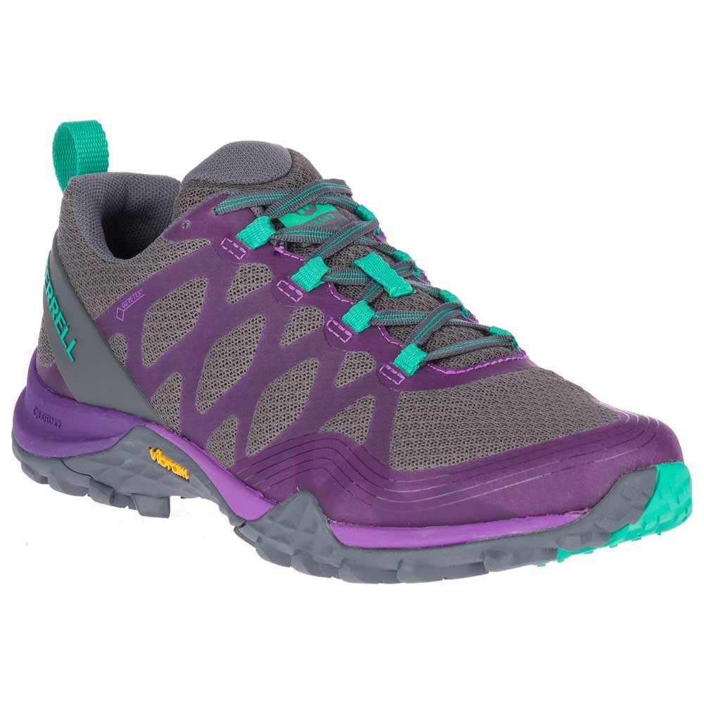 Merrell 3 Goretex Hiking Shoes Purple | Runnerinn
