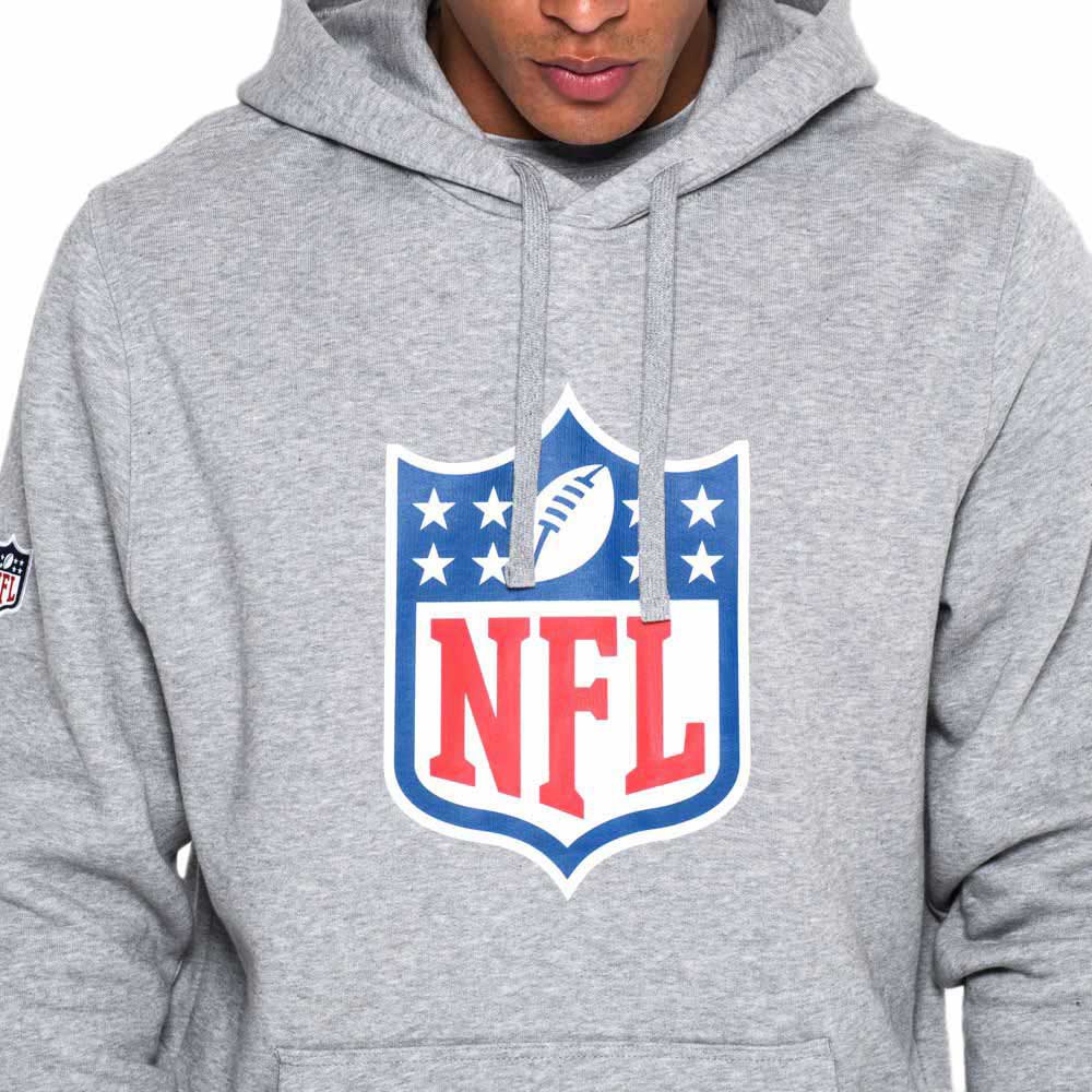 NFL Brand Logo Heather Gris New EraNew Era Pullover Marque  
