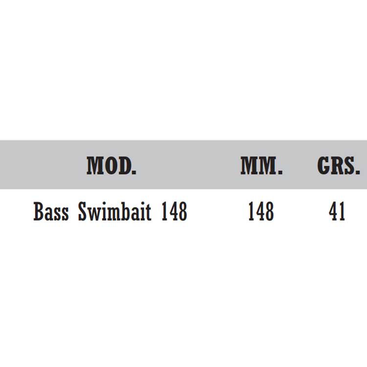 Jinza Supernatural Bass Swimbait 148 mm 41g