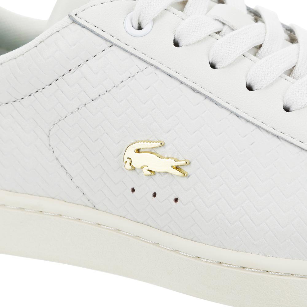 Lacoste Carnaby Evo Textured Leather Trainers