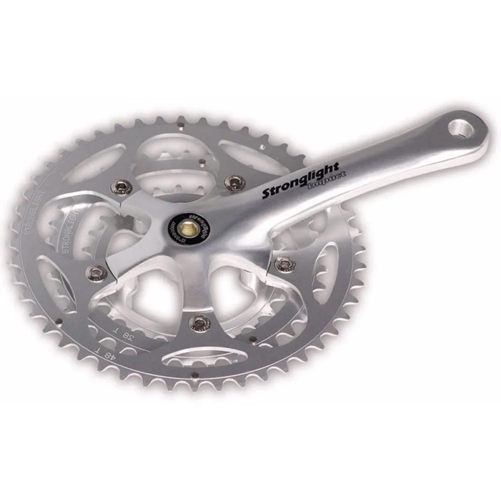 Stronglight Impact 3 クランクセット, 銀 | Bikeinn