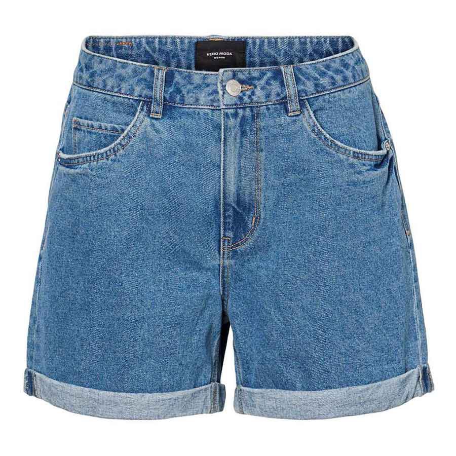 vero-moda-shorts-di-jeans-larghi-a-vita-alta-nineteen