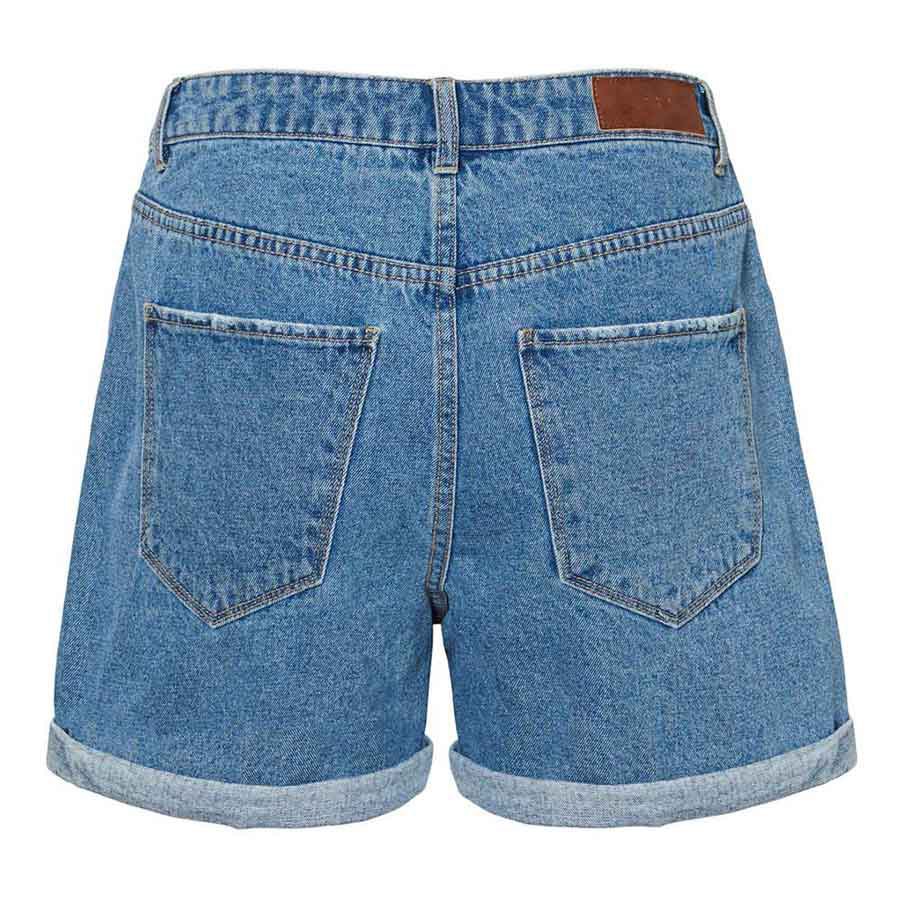Vero moda Nineteen Hoge taille losse mix denim shorts