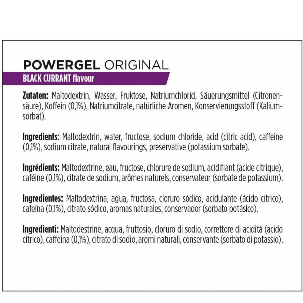 Powerbar PowerGel Caffeine 41gr Gel Energético Grosella Negra