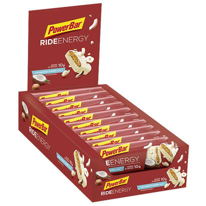 powerbar-ride-energy-55g-18-eenheden-kokosnoot-en-hazelnoot-snoep-energie-bars-doos