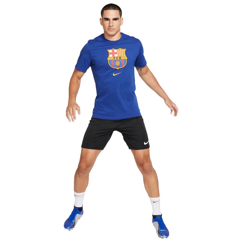 Nike T Skjorte FC Barcelona Evergreen Crest 2 19/20