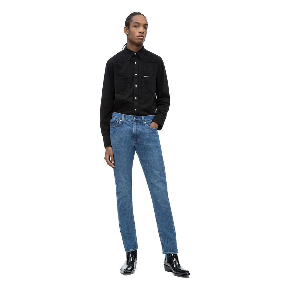 Calvin klein jeans Rigid Denim Long Sleeve Shirt