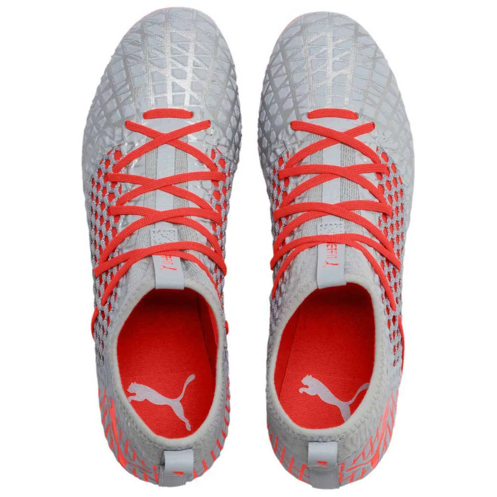grey puma football boots