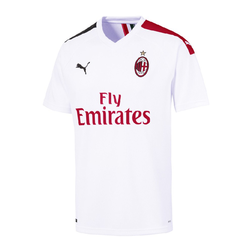 Funktionsfejl eksotisk sagtmodighed Puma AC Milan Away 19/20 T-Shirt White | Goalinn