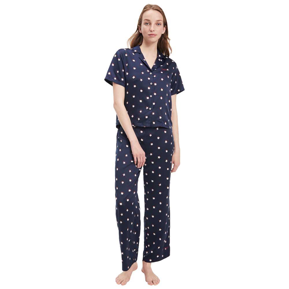 tommy-hilfiger-woven-print-pyjama