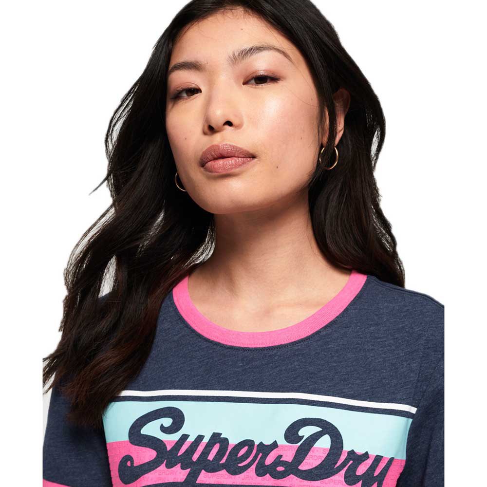 Superdry Vintage Logo Ringer Infill short sleeve T-shirt