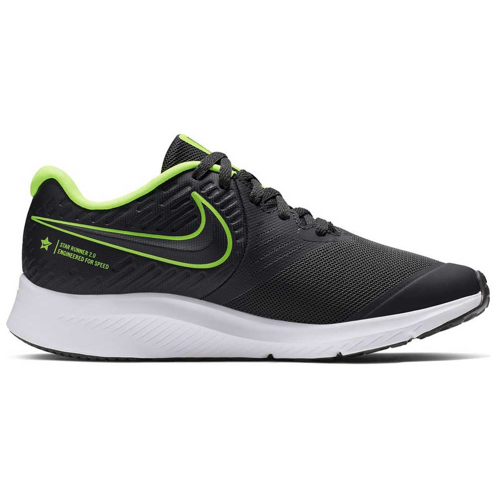 Nike Zapatillas Running Runner 2 GS Negro Runnerinn