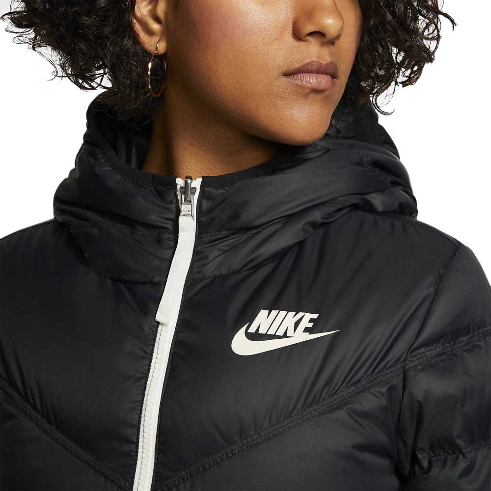Nike Manteau Sportswear Windrunner Down Fill Reversible Noir