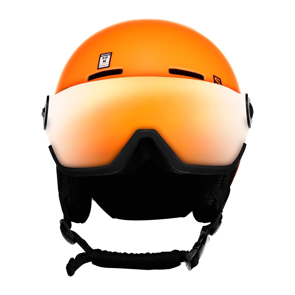 Salomon Grom Helmet Orange Kidinn