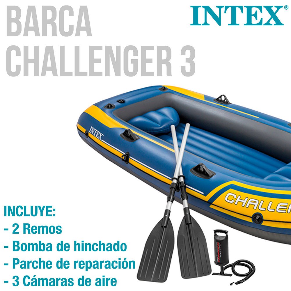 Intex Bateau Gonflable Challenger 3