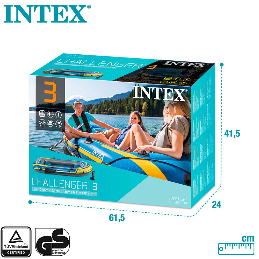 Intex Challenger 3 Opblaasbare Boot