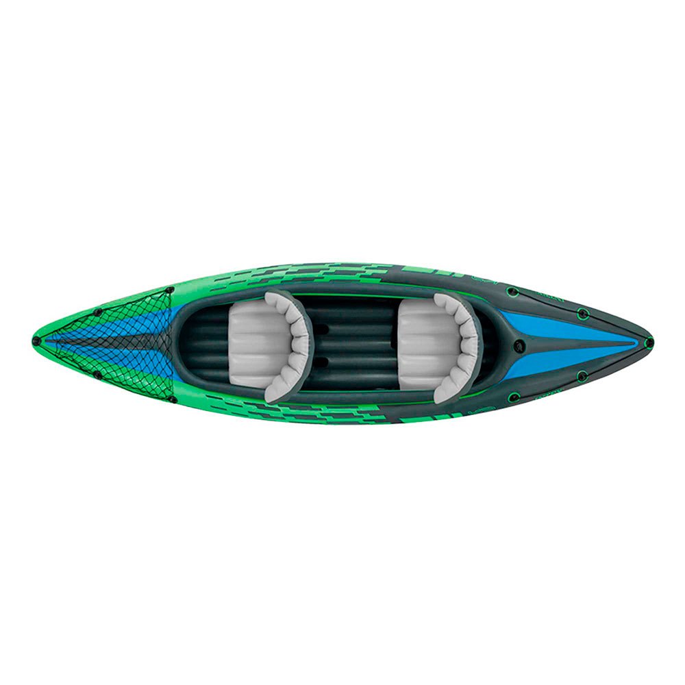 Intex Challenger K2 Inflatable+2 Paddles Kayak Blue | Xtremeinn
