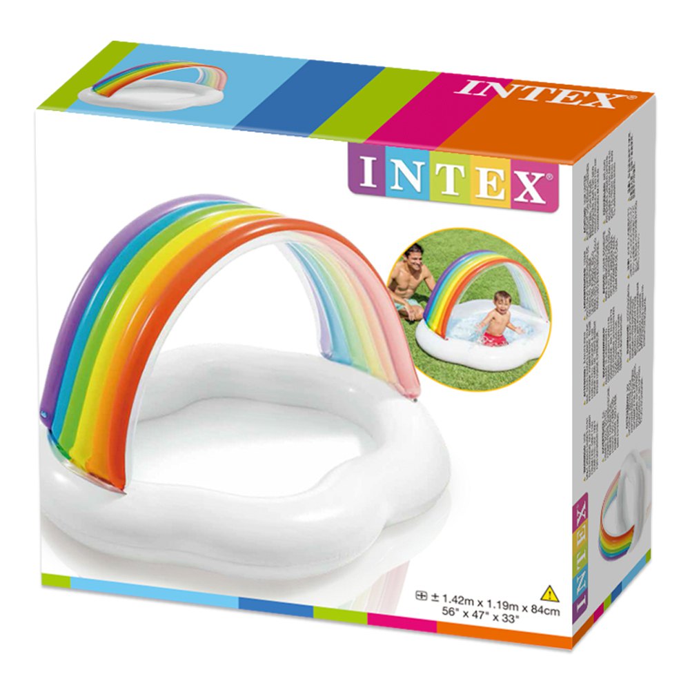 Intex Rainbow Canopy Baby Pool
