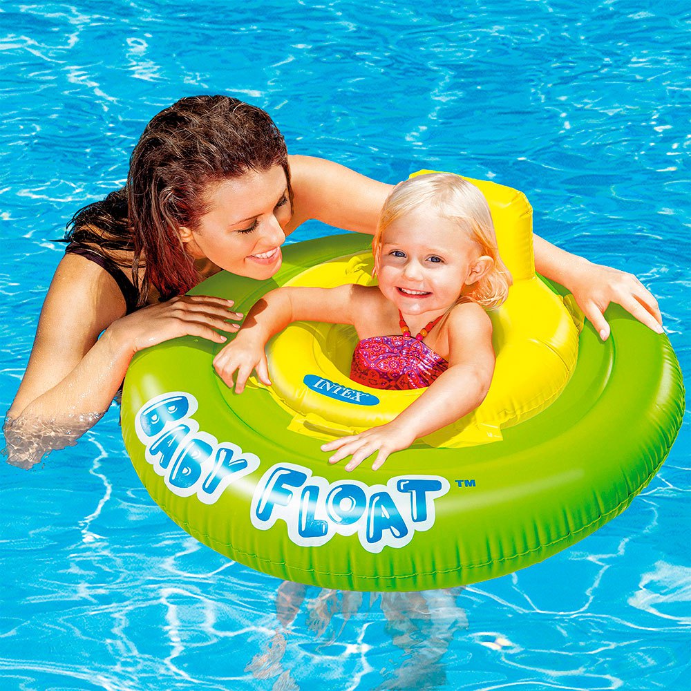 Intex Inflatable Float For Babies Orange | Swiminn