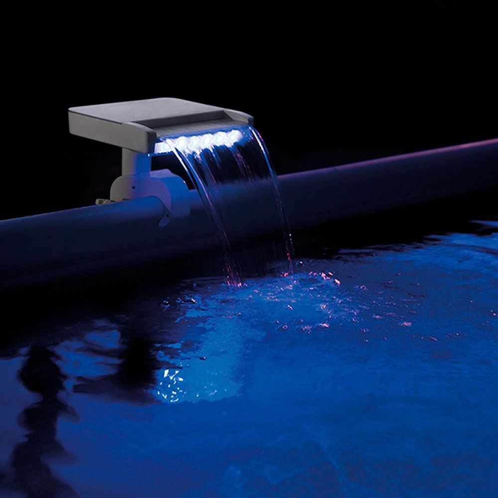 Intex Cascada Agua Con Luces LED Blanco | Swiminn