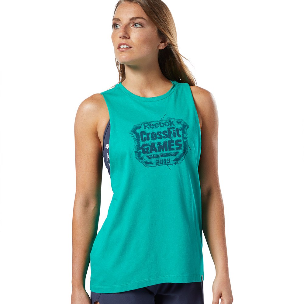 Reebok Games Crest Sleeveless T-Shirt |