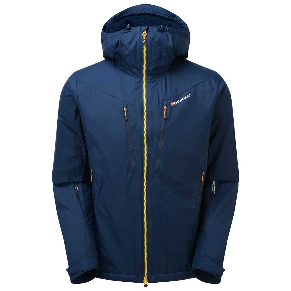 Blue Sports Outdoors Full Zip Hooded Montane Mens Hydrogen Extreme Jacket Top 