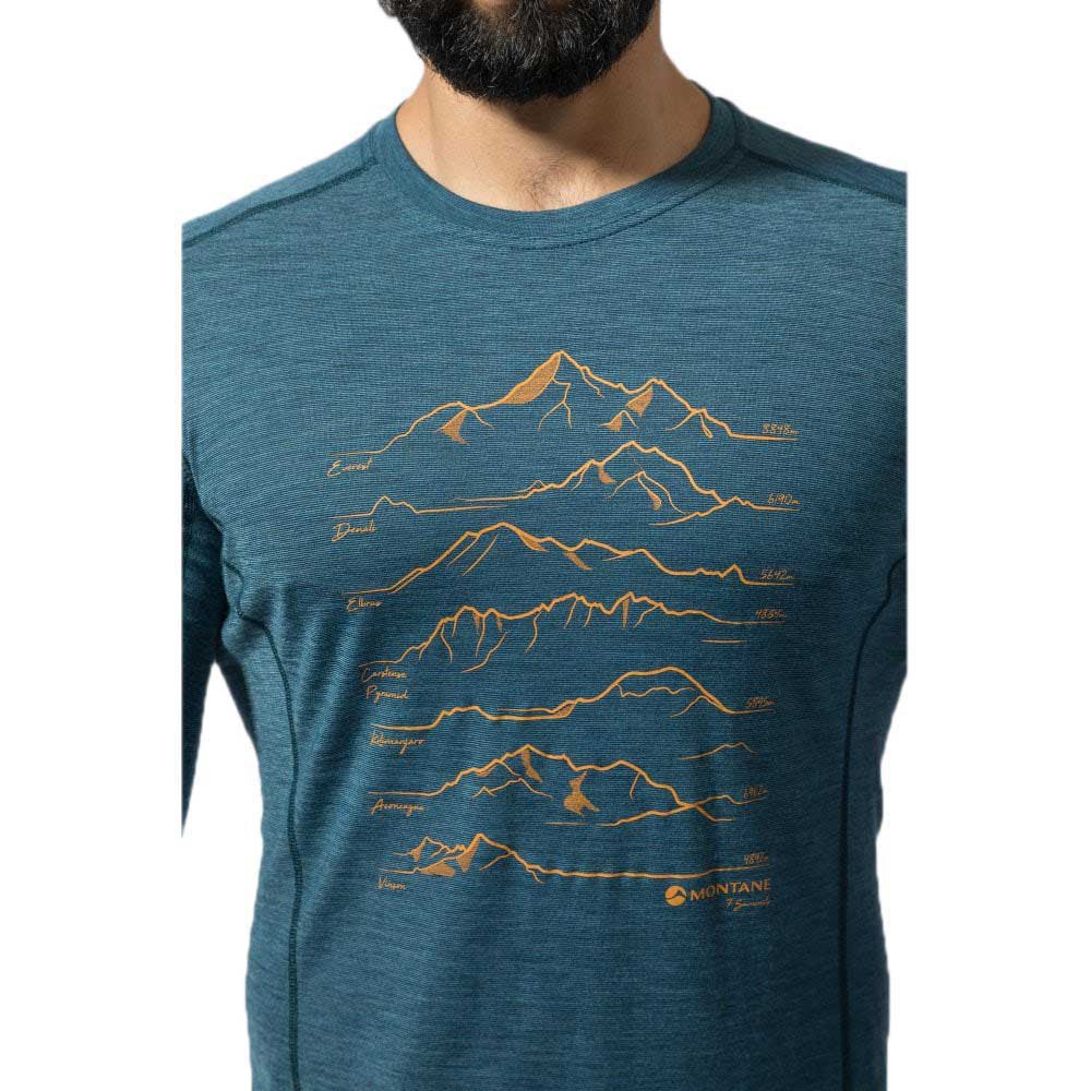 Montane Camiseta Manga Comprida Primino 7 Summits