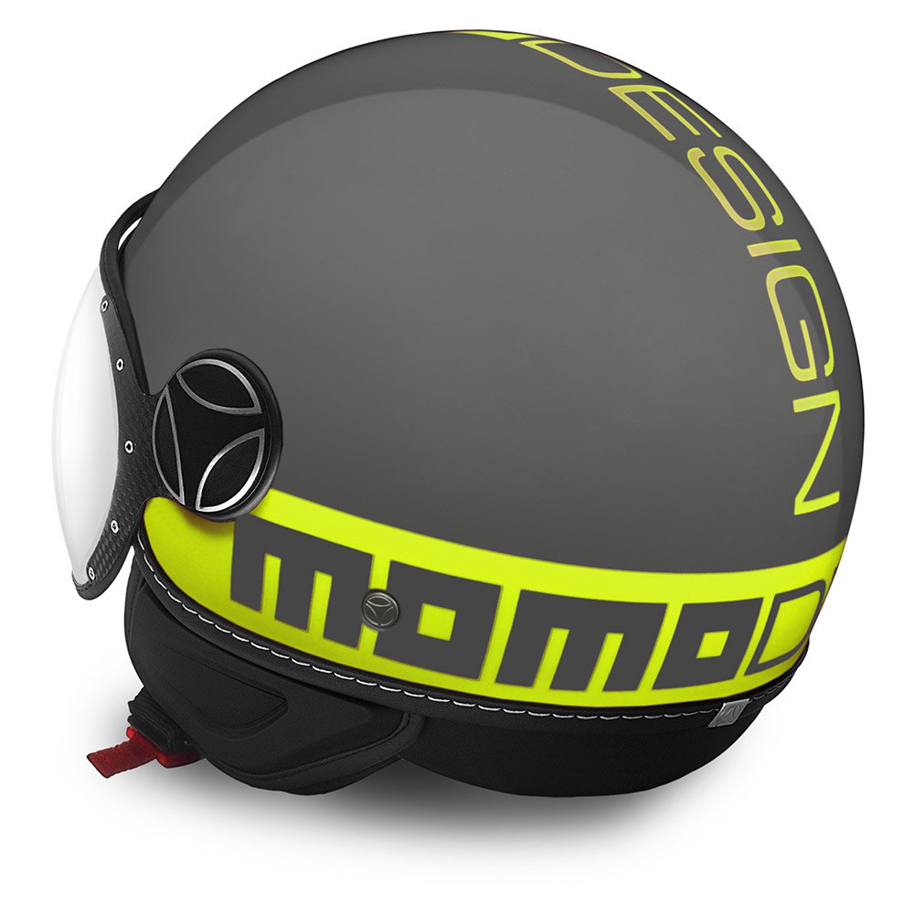 Momo design Fighter Fluo åpen hjelm