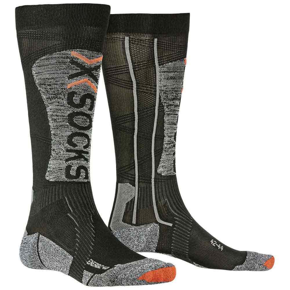 X-Socks Winter Run 4.0 Calcetines Térmicos Con Compresión Ergonómicos Y Acolchados Para Los Deportes De Invierno Unisex adulto 