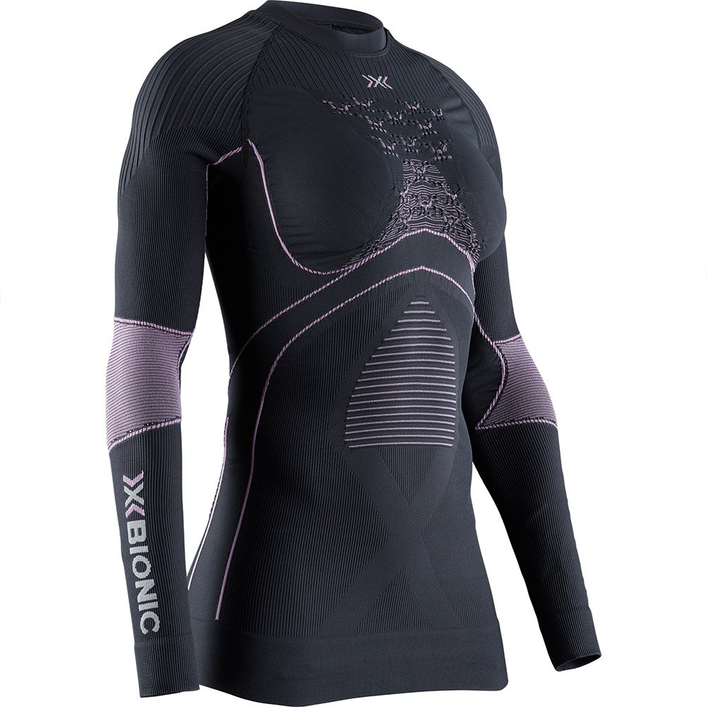 Strato Base Camicia Funzionale Donna X-Bionic Energy Accumulator 4.0 Melange Round Neck Long Sleeves 