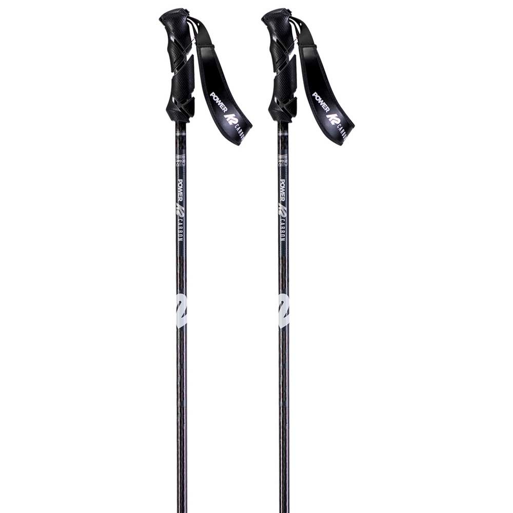 K2 Power Carbon Adult Green Ski Poles-120