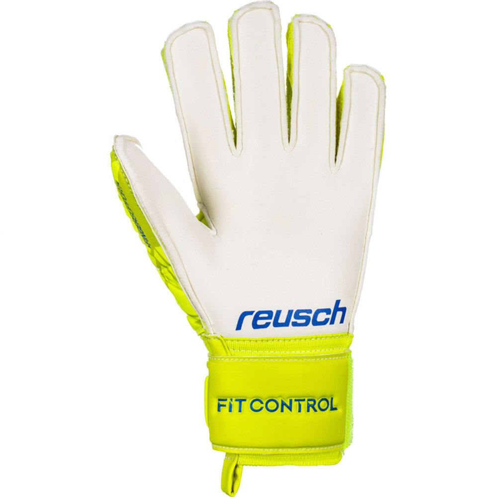 Reusch Fit Control SG Finger Support Junior Torwarthandschuhe gelb NEU 