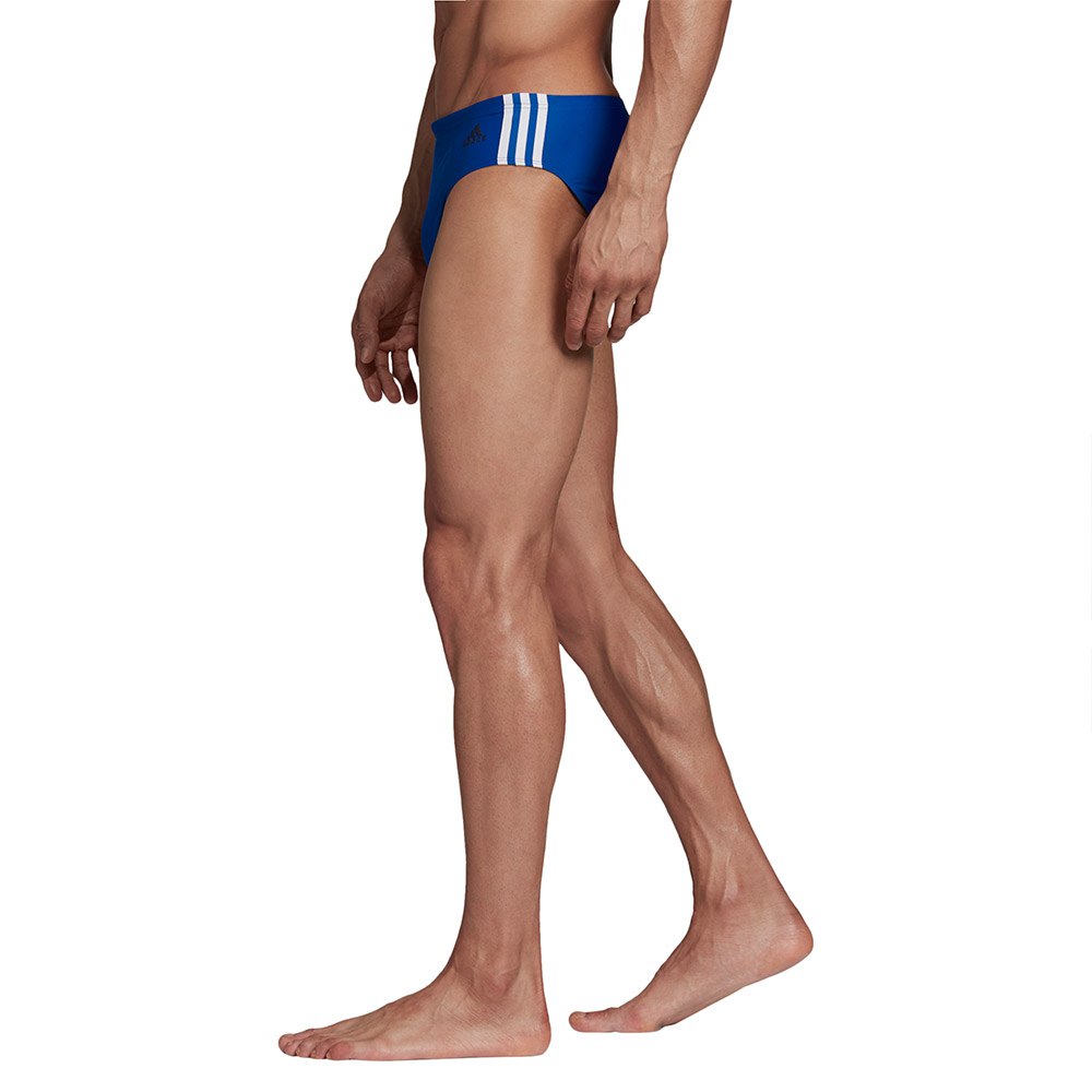 Drástico Convocar Cooperativa adidas Infinitex Fitness 3 Stripes Swimming Brief Blue | Swiminn