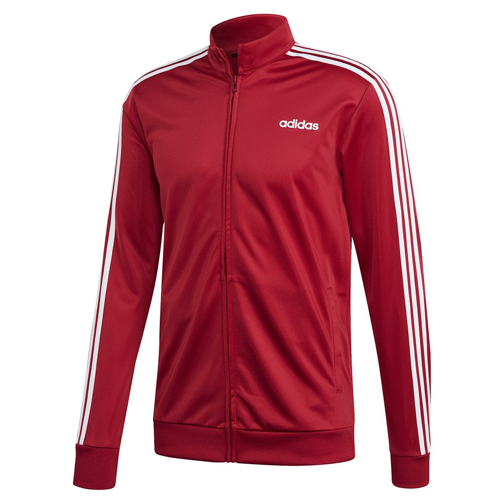 Malawi Won hasta ahora adidas Essentials 3 Stripes Tricot Regular Full Zip Sweatshirt 赤| Runnerinn  セーター