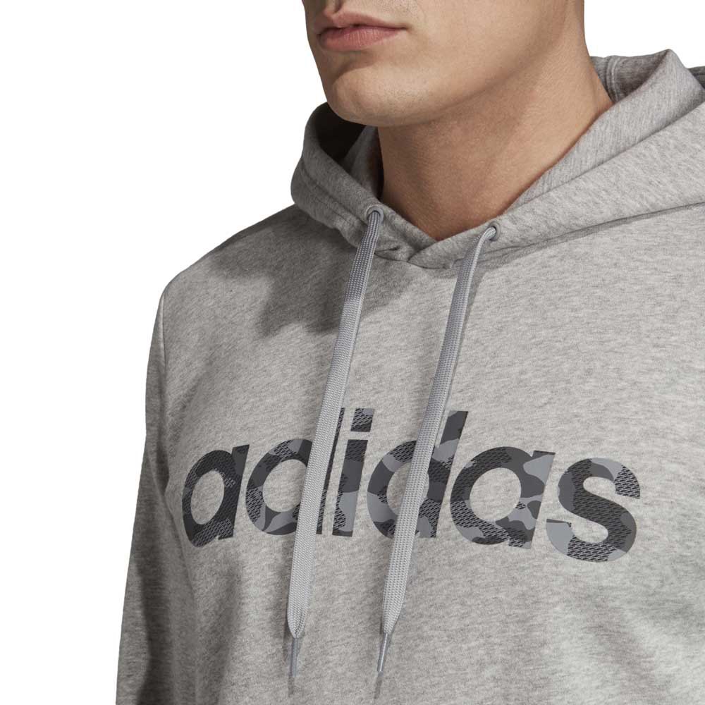 Marca adidasadidas Essentials Camo Linear Hooded Sweatshirt Felpa Uomo 