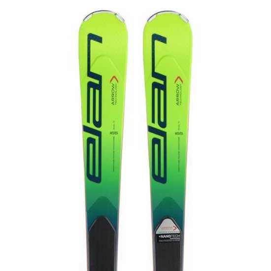 Elan SLX Fusionx+EMX 12.0 Alpine Skis Green | Snowinn