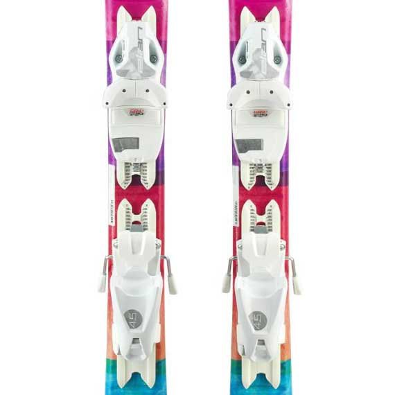 EL 4.5 Quick Shift Bindung blau Elan RCS Pro QS Kinder Ski Skiset 