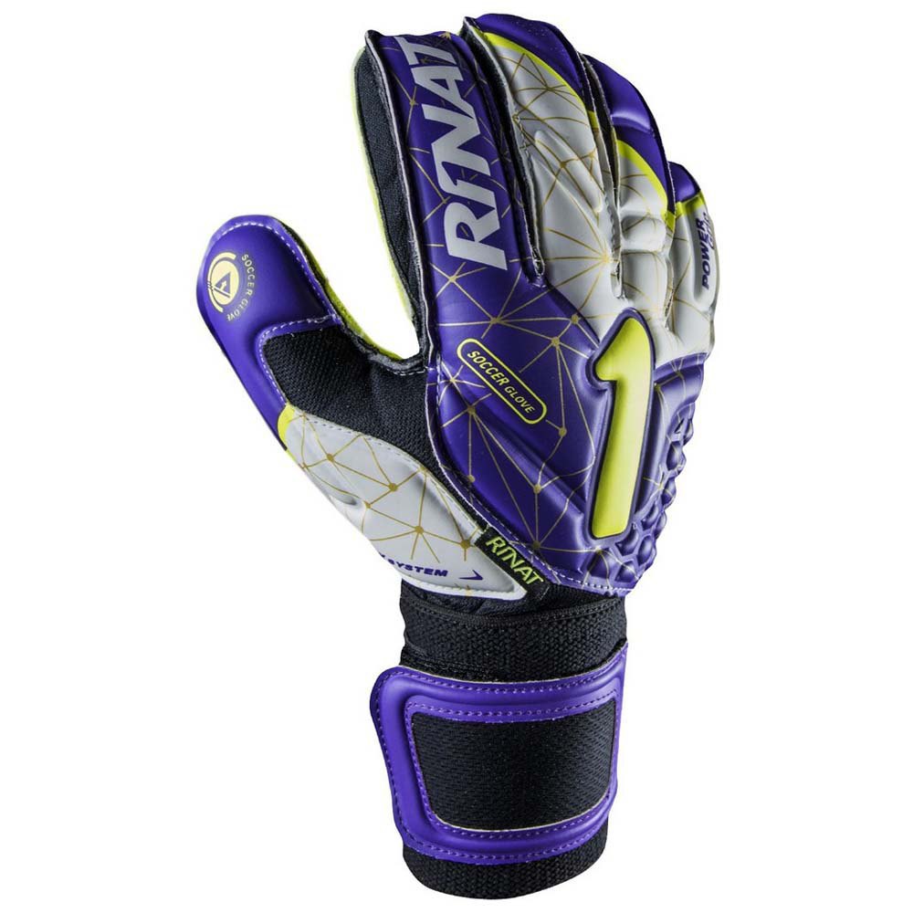 5 finger save Rinat Goalkeeper Arkano spine gloves SEMI AD yellow size,9 