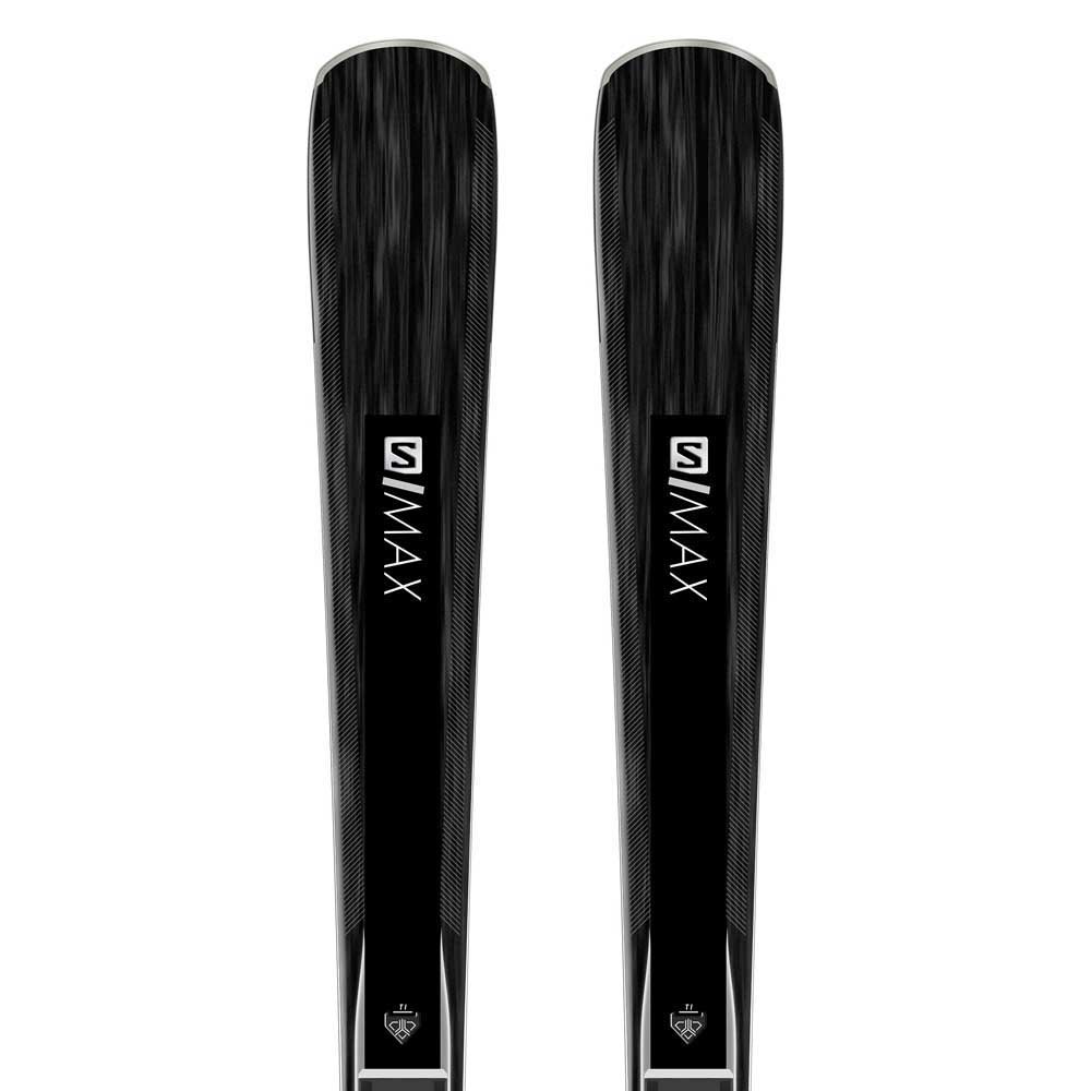 Salomon S/Max 8+Z10 GW L80 Alpine Skis Black | Snowinn