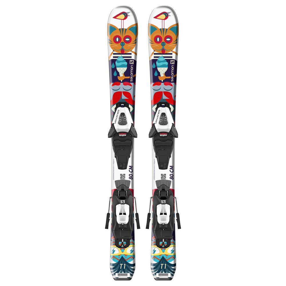 Salomon Esquís Alpins T1 XS 70+C5 GW J75