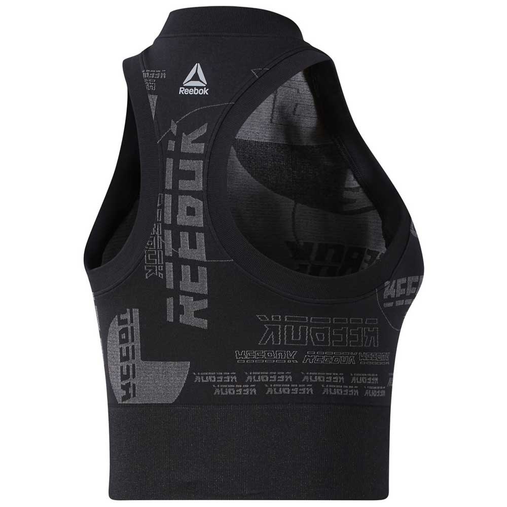 Reebok Workout Ready Meey You There Crop Seamless sleeveless T-shirt