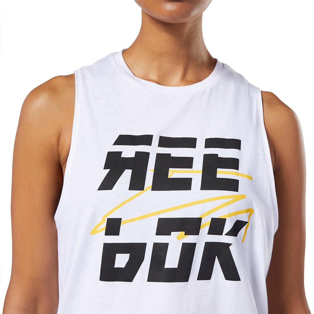 Reebok Camiseta Sin Mangas Workout Ready Meet You There Muscle