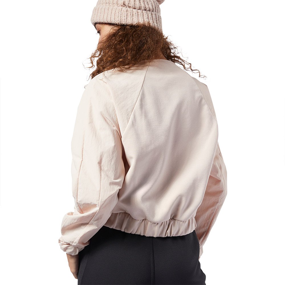 Reebok Training Supply Fashion Cover Up Full Zip Sweatshirt