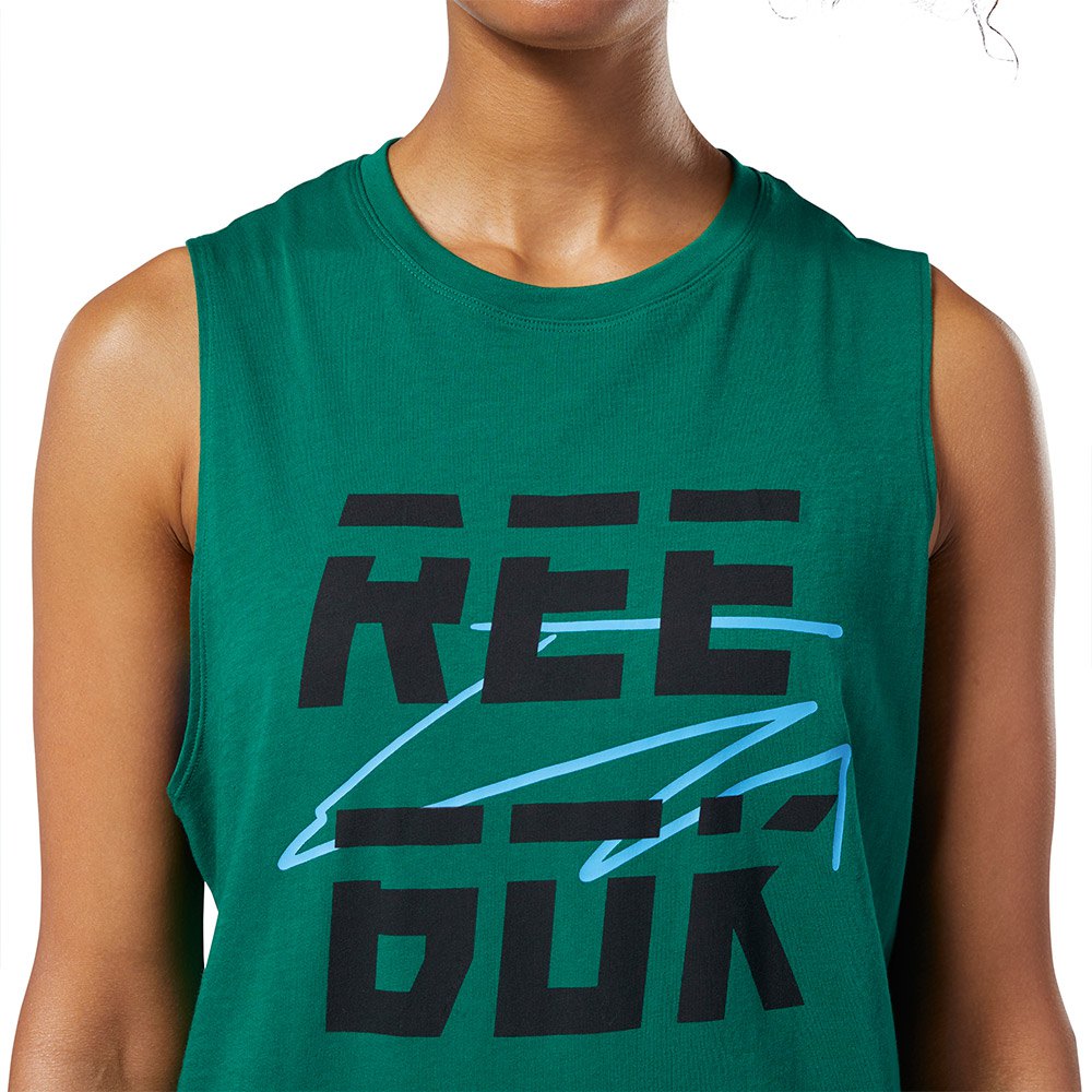 Reebok Camiseta Sin Mangas Workout Ready Meet Yout There Muscle