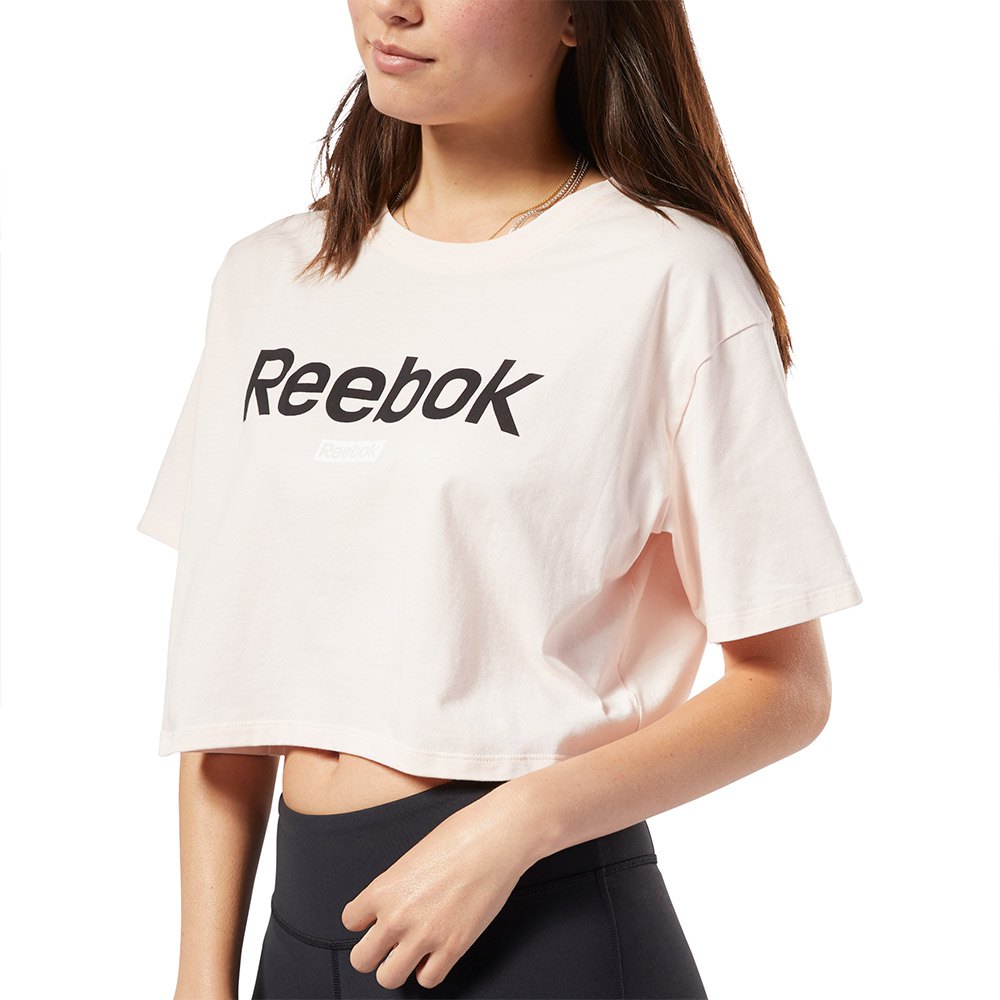 Reebok Linear Logo Crop