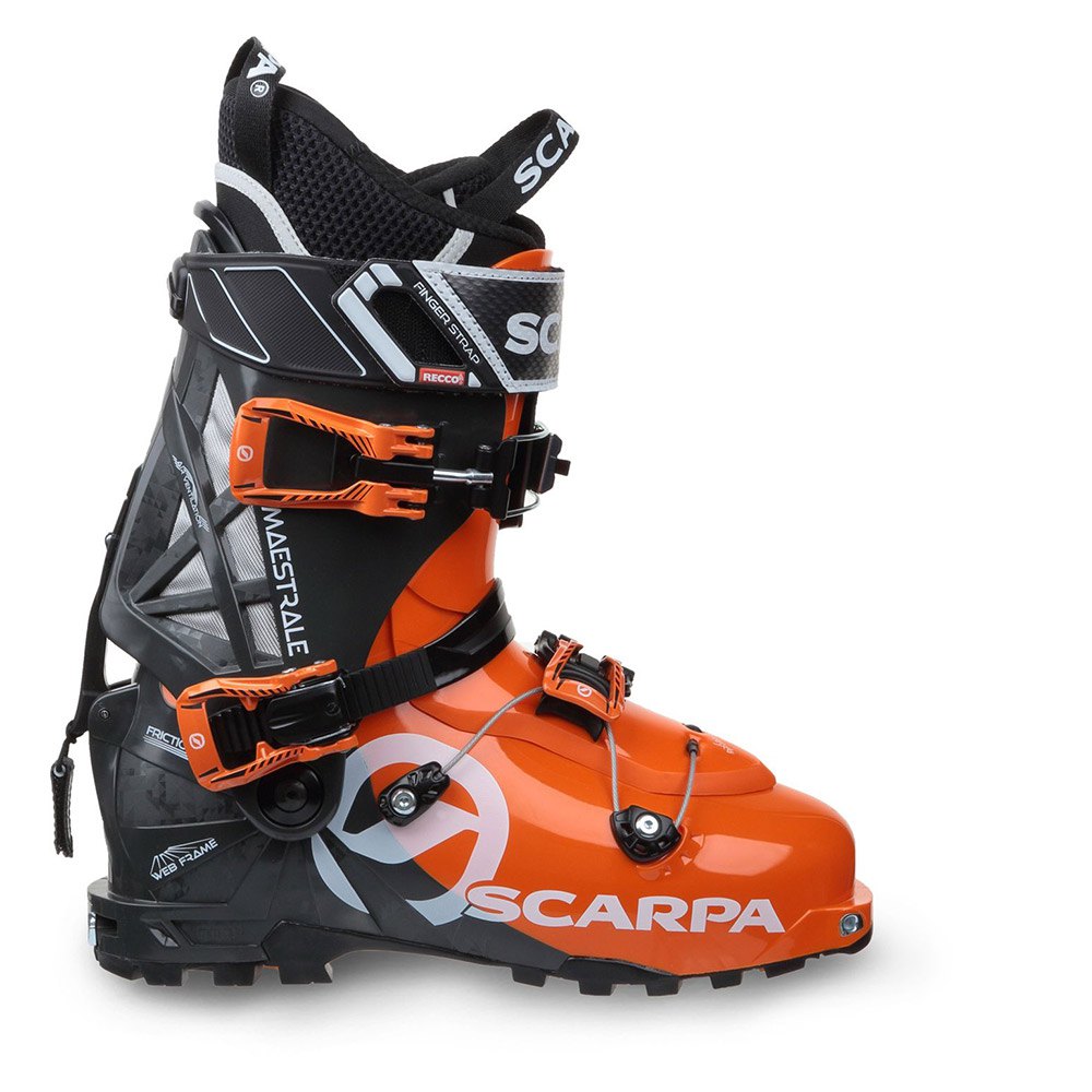 25.5 Arancione SCARPA Scarponi da Sci Alpinismo Maestrale Uomo 