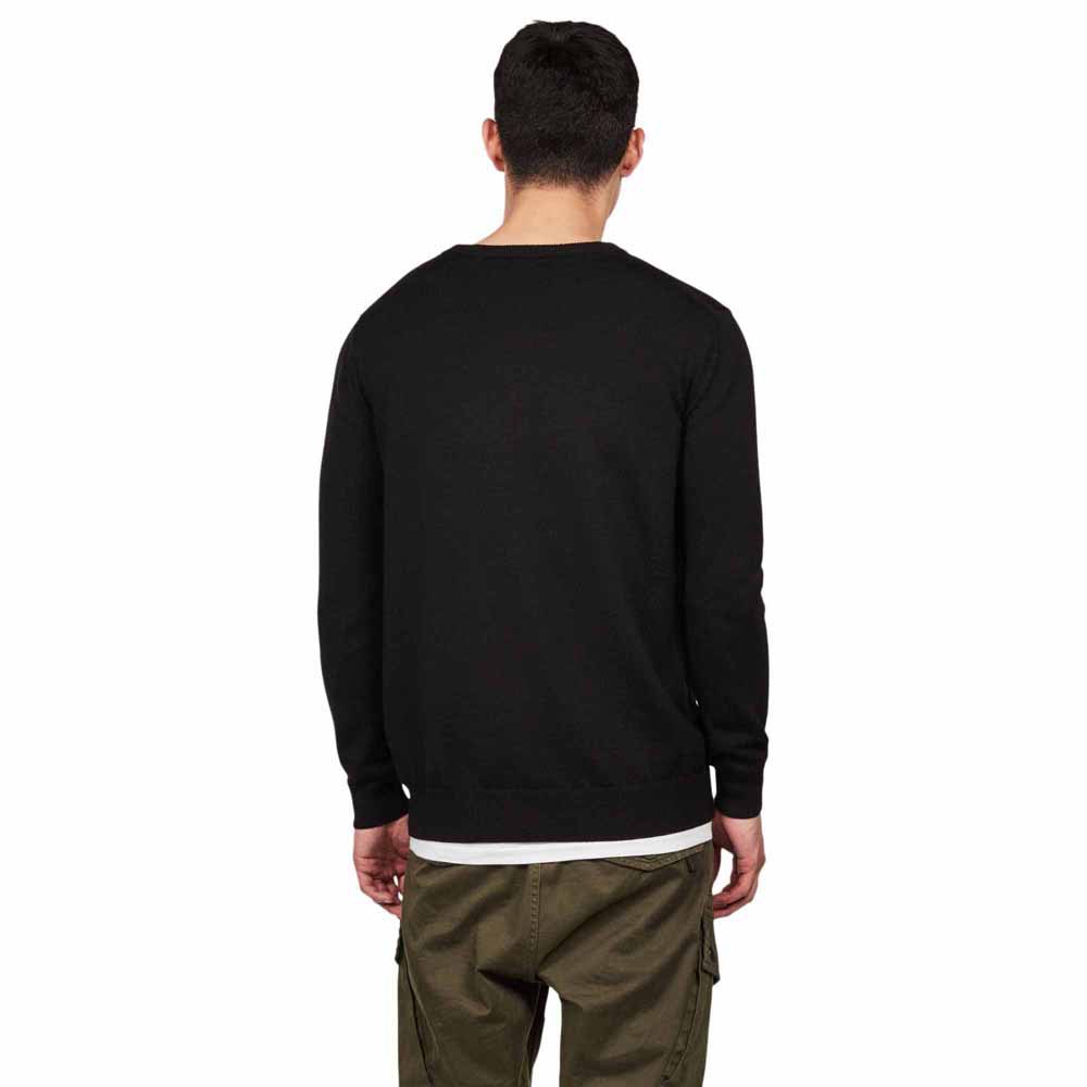 G-Star Core Ribbed Knit Sweater