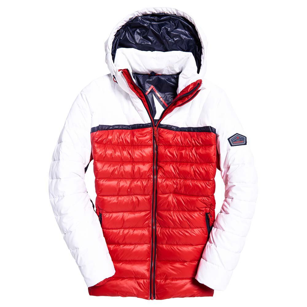 bezorgdheid overhemd Wind Superdry Dolman Downhill Racer Fuji Jacket Red | Dressinn