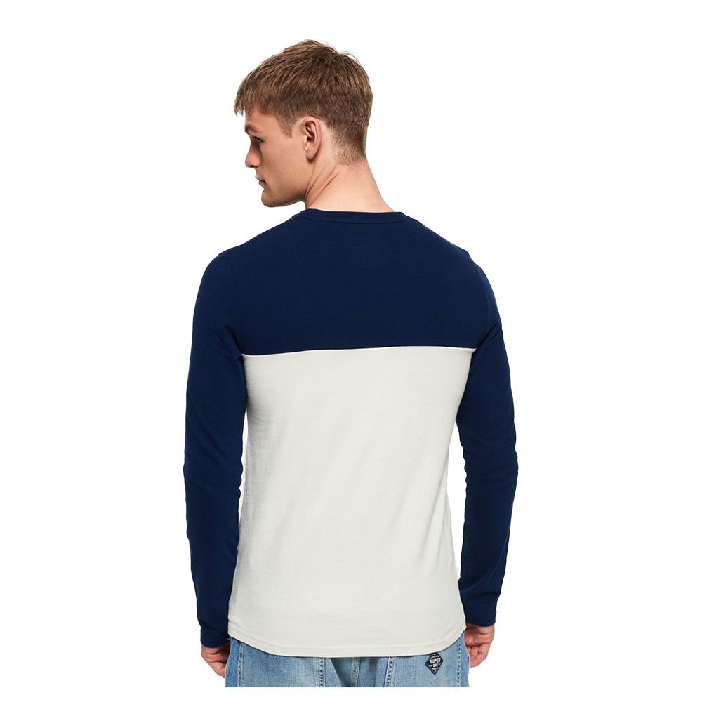Superdry Shop SpliPanel Long Sleeve T-Shirt